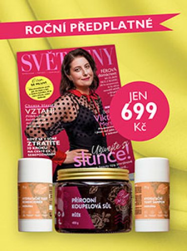 obrázek magazínu ROČNÍ PŘEDPLATNÉ SVĚT ŽENY + KOSMETIKA PURE HARMONY + DIGI ZDARMA